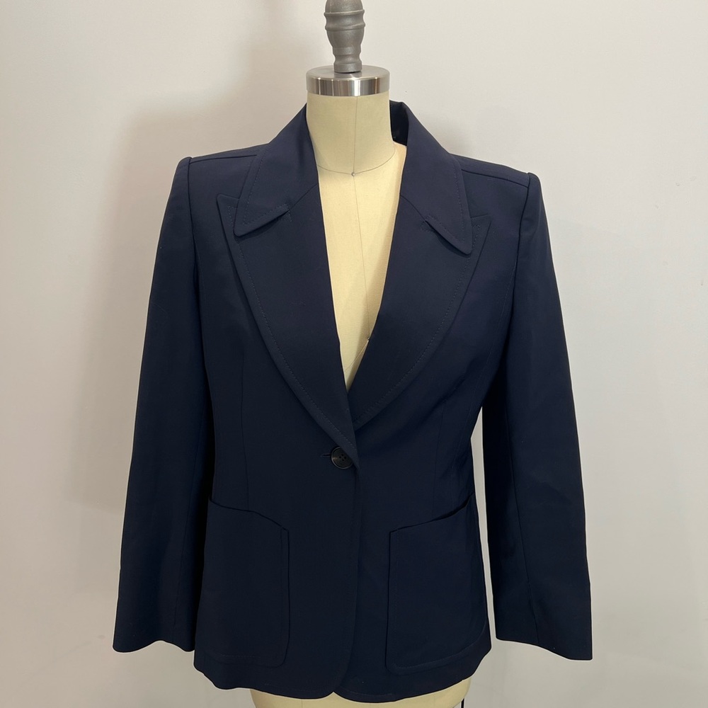 Fendi Dark Blue Women's Blazer